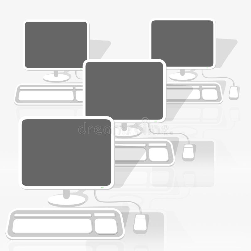 Networks vector illustration