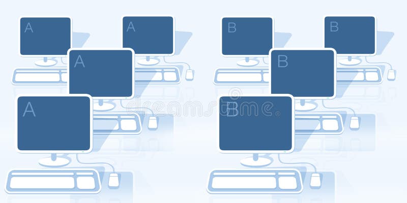 Networks stock illustration