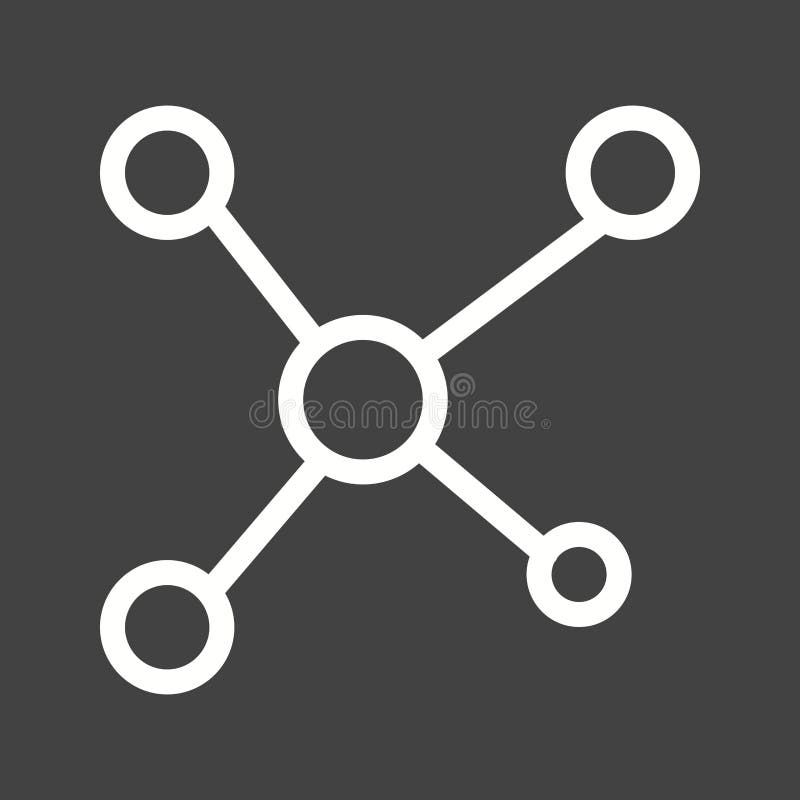 Networks royalty free illustration
