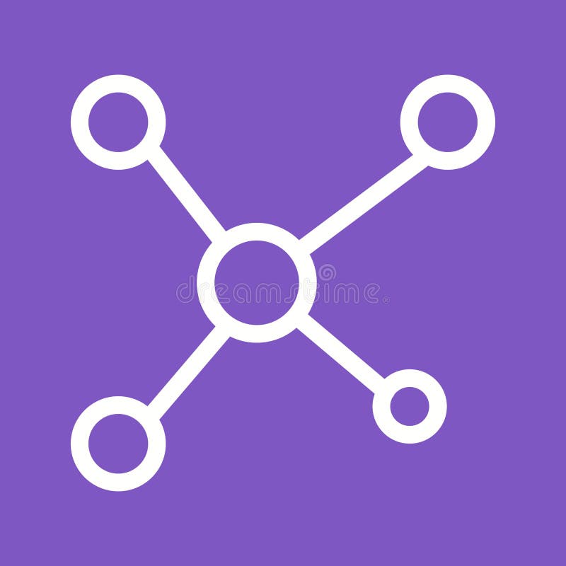 Networks royalty free illustration