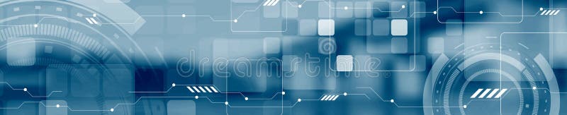 Netz-Titelfahne des abstrakten Technologiekonzeptes industrielle lizenzfreie abbildung Netz-Titelfahne des abstrakten Technologiekonzeptes industrielle lizenzfreie abbildung