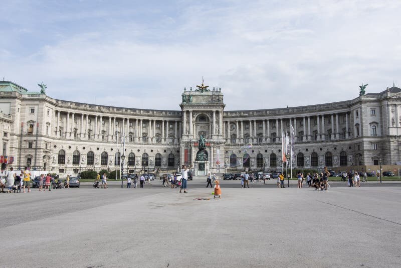 The Neue Burg building in Vienna royalty free stock photos The Neue Burg building in Vienna royalty free stock photos