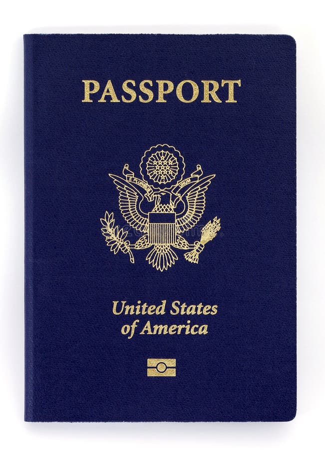 Neuer Paß lizenzfreie stockfotografie