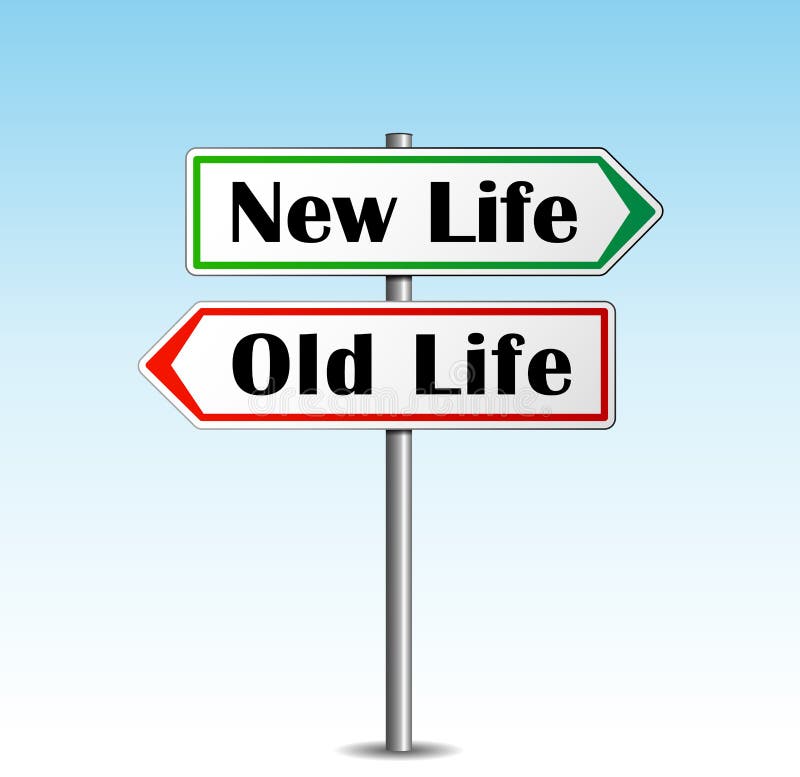 Neues Leben stock abbildung