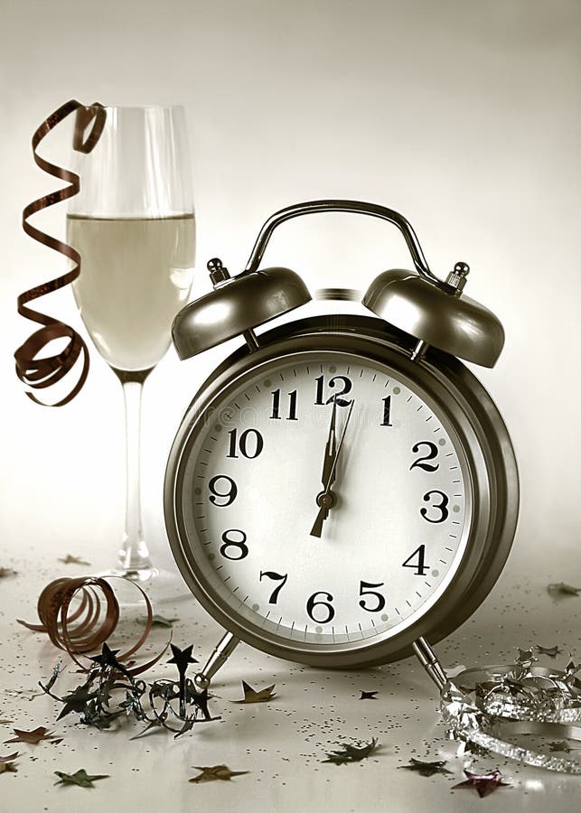 An neuf heureux! image stock