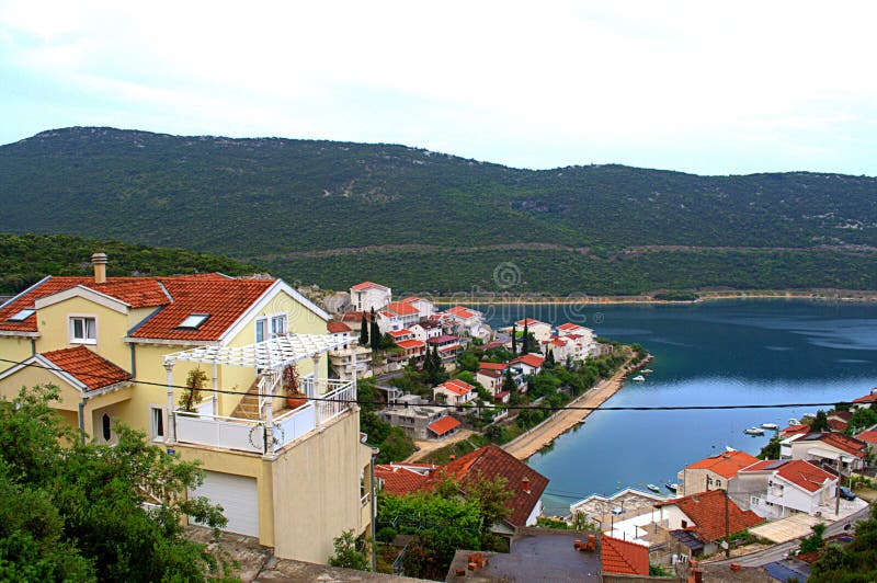 Neum Bay,Bosnia and Herzegovina Stock Photo - Image of gloomy ...