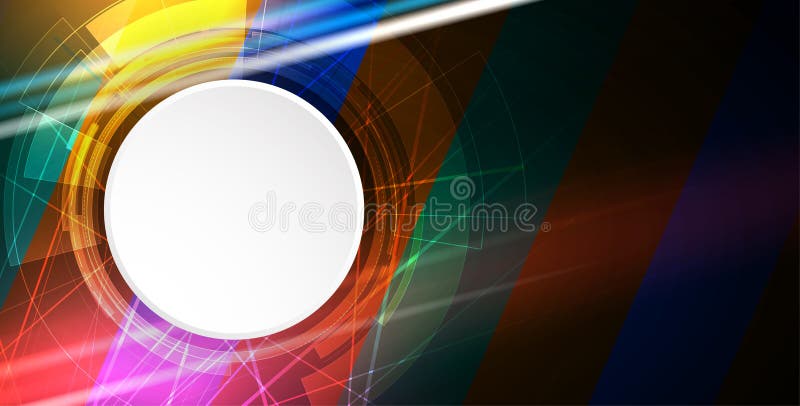 Neural network concept. Connected cells with links. High technology process. Abstract background royalty free illustration