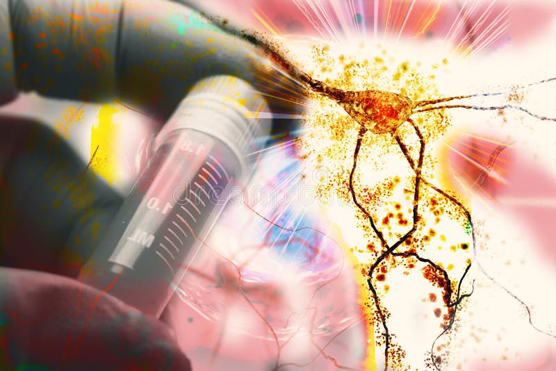 Neuron research exploding degenerating neuron nervous system research brain neurons