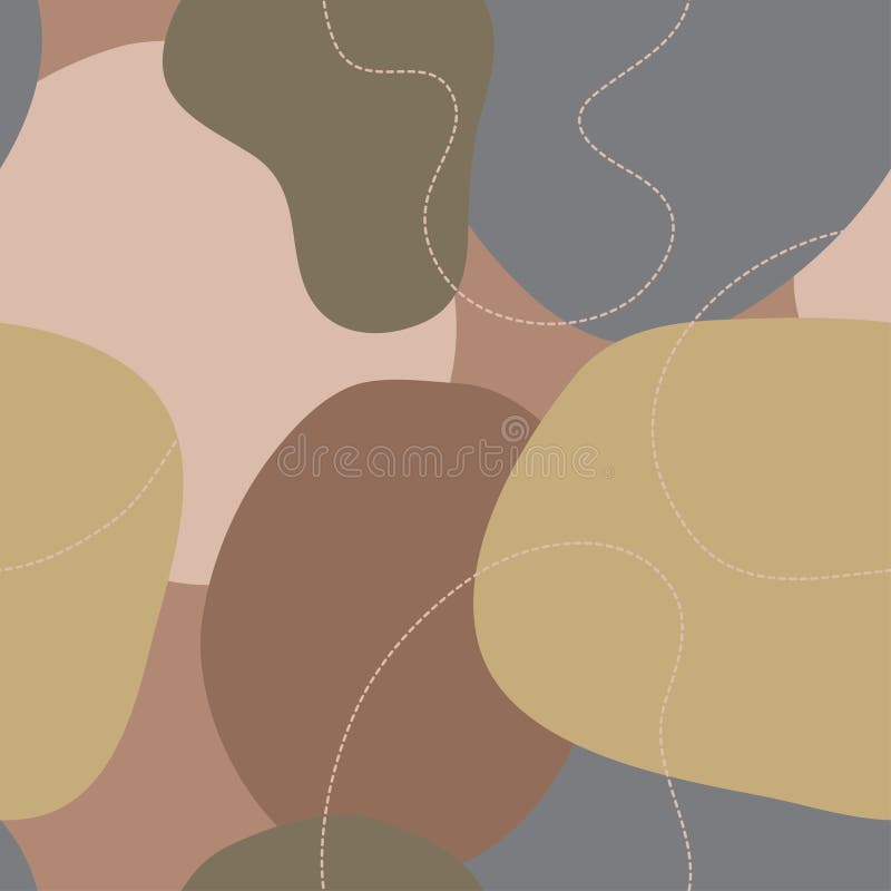 Neutral Geometric Wallpaper Stock Illustration Illustration of stroke