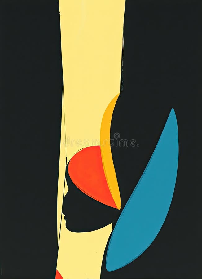 Neutral minimalist geometry background. Modern abstract design