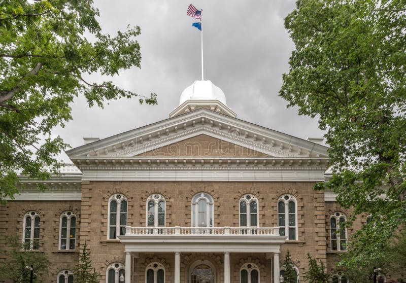 Nevada Stan Capitol Budynek fotografia royalty free Nevada Stan Capitol Budynek fotografia royalty free