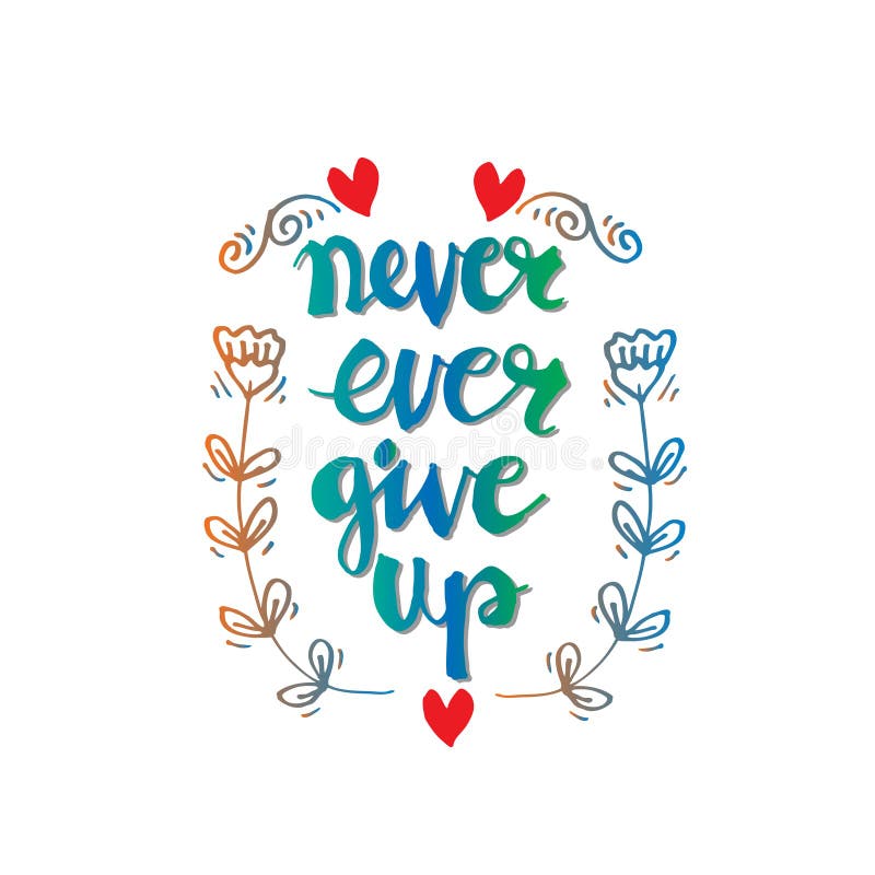 Discover 156+ never give up logo latest