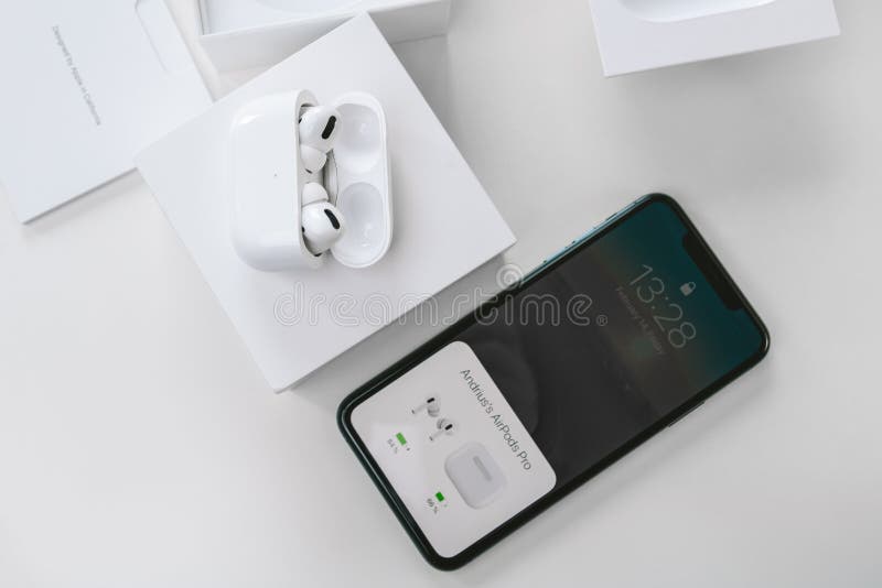 New Apple Airpods Pro In Ear Headphones Editorial Stock Image Image Of Customizable Mobile New Apple Airpods Pro In Ear Headphones Editorial Stock Image Image Of Customizable Mobile