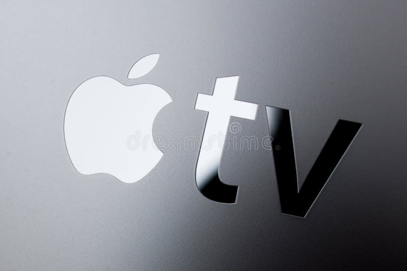 New Apple TV media streaming player microconsole stock photos New Apple TV media streaming player microconsole stock photos