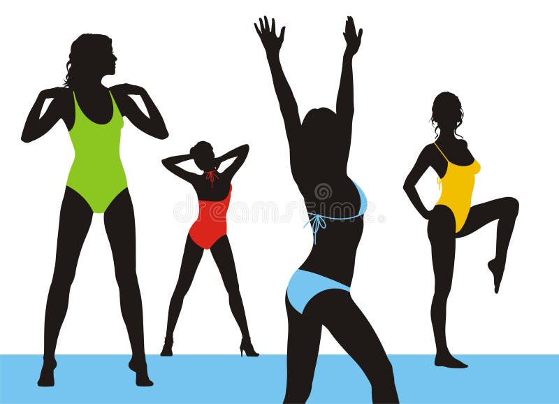 New bathing suits 1 stock vector. Illustration of heat 9207256