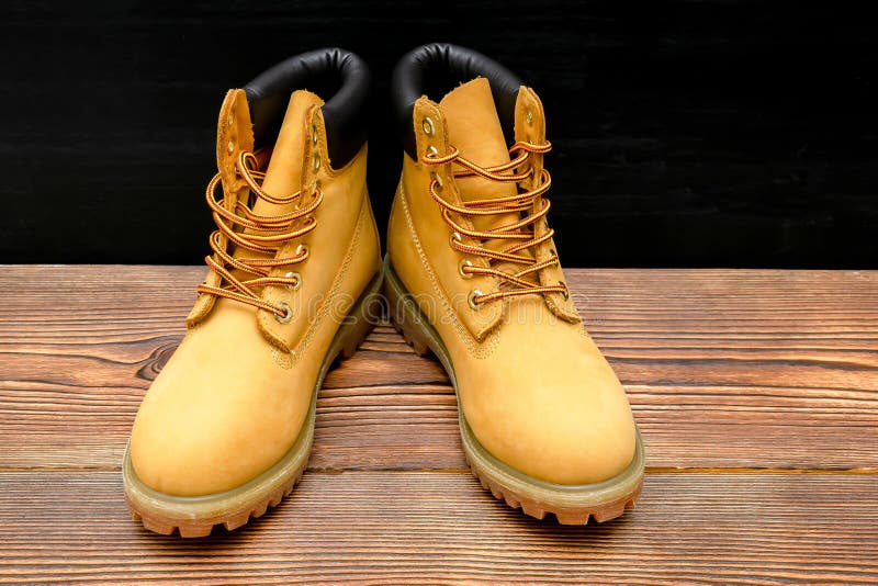 New Beautiful Brown Yellow Warm Mountain Women S Winter Tracking Boots, Sneakers, Trainers on Stock Photo - Image rubber, pair: 253271944