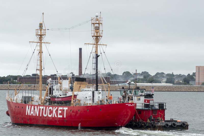 Lightship Nantucket I WLV-612 Lighthouse, Massachusetts at