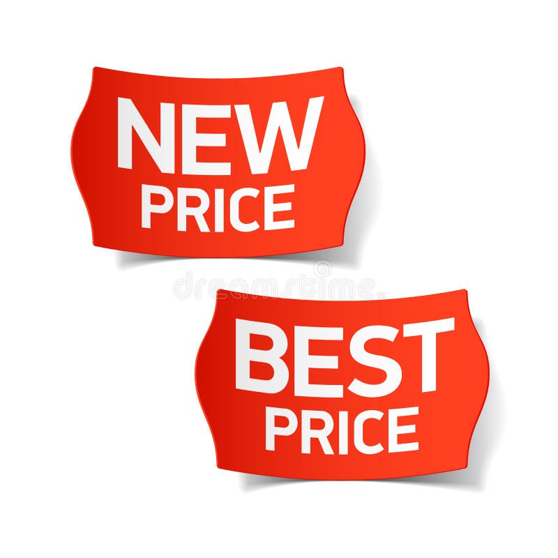 New and best price labels