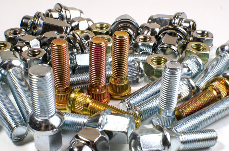 New Bolts and Studs for Car Repair Stock Image Image of automotive, axle 177238195