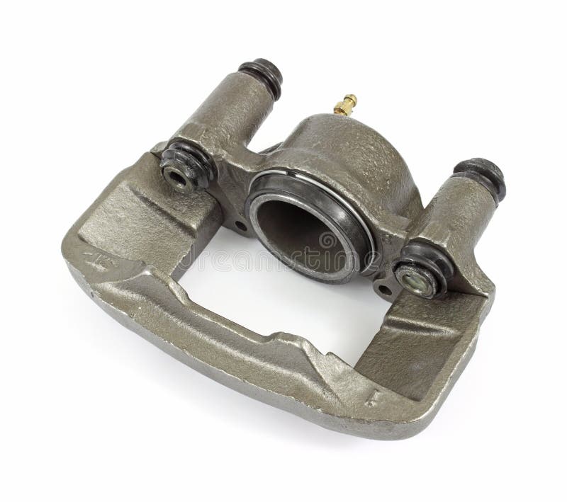 Brake Caliper stock image. Image of rubber, metal, plug 450527