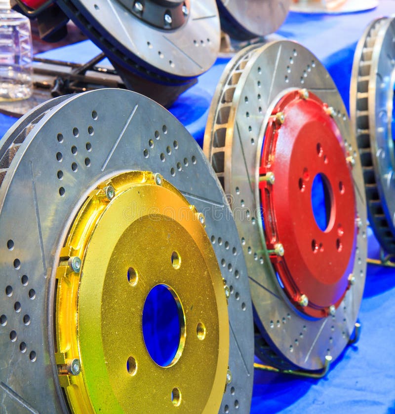 New brake disc stock image. Image of spare, engineering 43497139