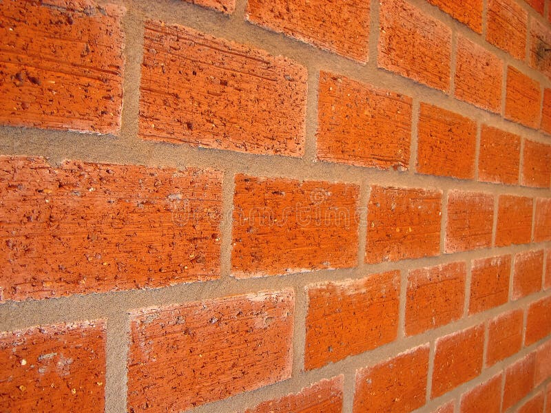 New brick wall