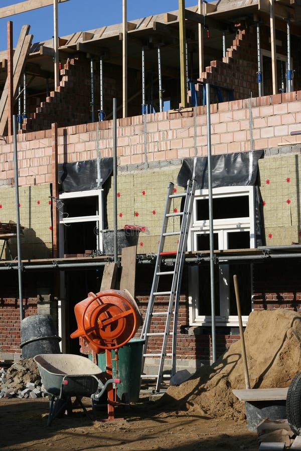 New Build royalty free stock image