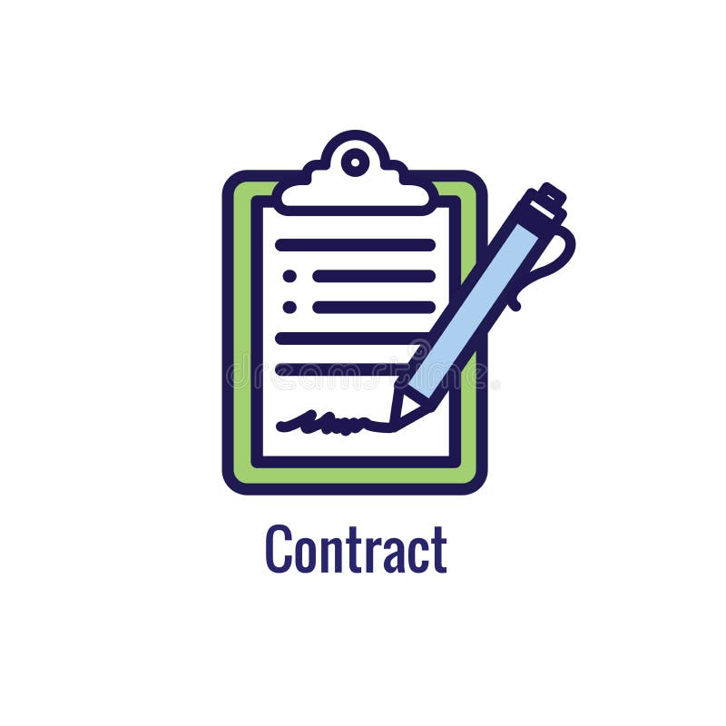 New Business Process Icon | Contract Signing phase