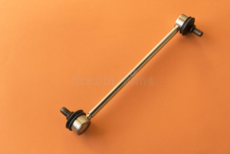 Stabilizer link rod stock photo. Image of iron, background 35664834