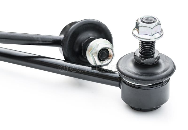 New car stabilizer closeup stock photo. Image of protection 231358972