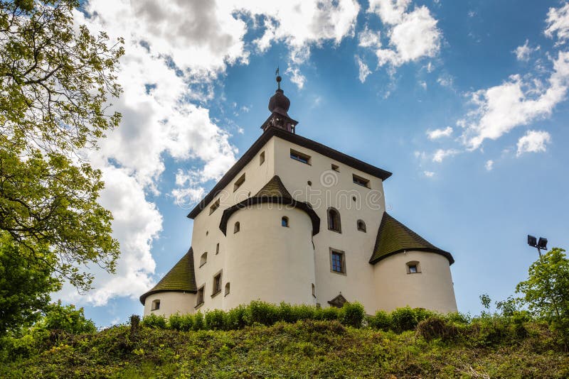 New Castle above the city of Banska Stiavnica