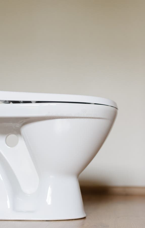 New Ceramic Toilet Bowl at Home Stock Image Image of tank, bathroom