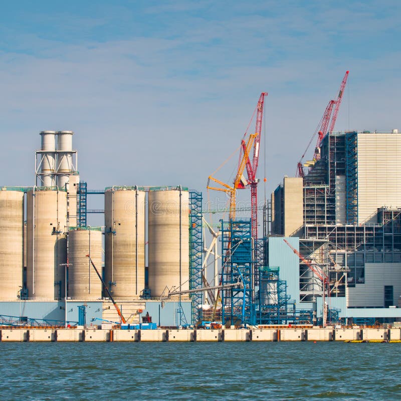 New Coal Power Plant Being Built Stock Photo Image of electric, china