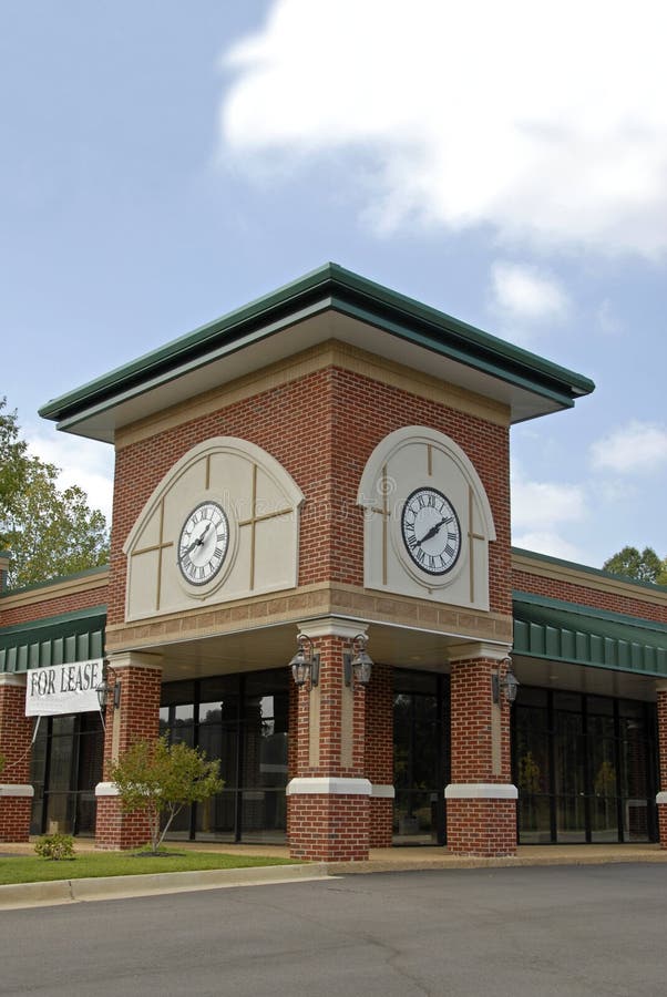 New Commercial Property stock image. Image of shop, retail 3273055