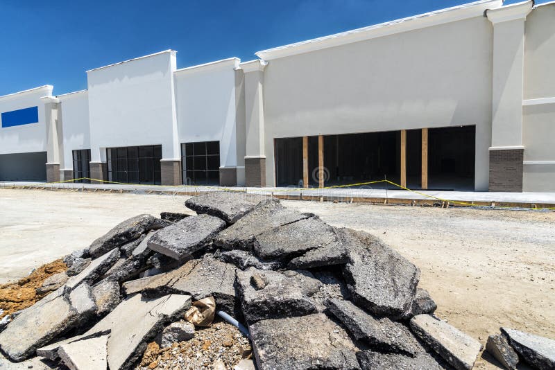 New Construction Retail Strip Center