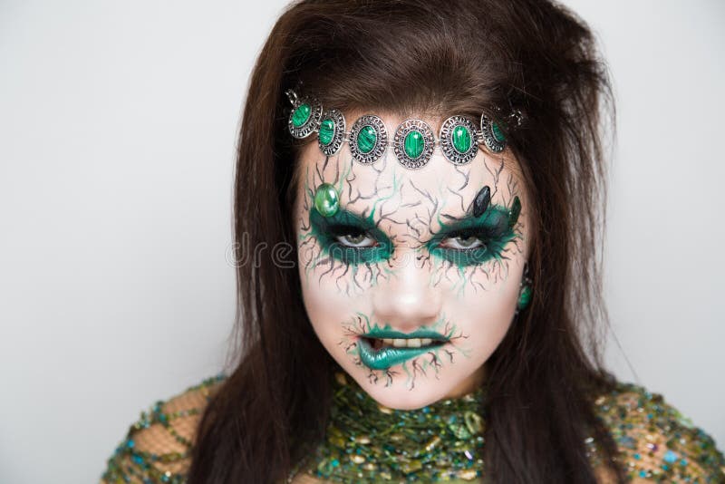 Green Horror Flesh Make-Up Green Horror Flesh Make-Up