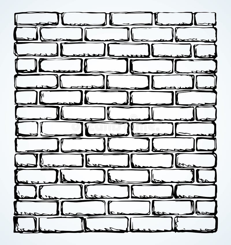 White Brick Wall Line Drawing Stock Illustrations – 1,799 White Brick Wall Line  Drawing Stock Illustrations, Vectors & Clipart - Dreamstime