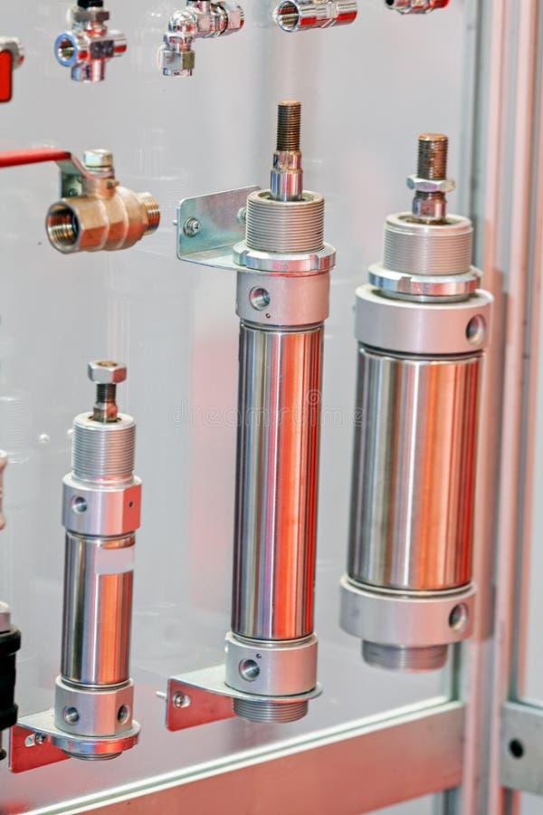 New design of parts for engine stock photos