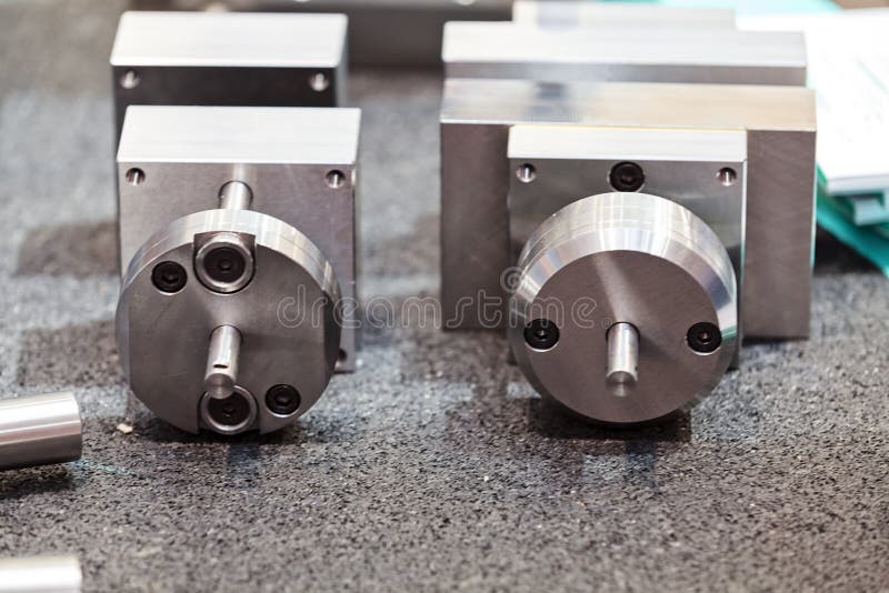 New design of parts for machine royalty free stock photo