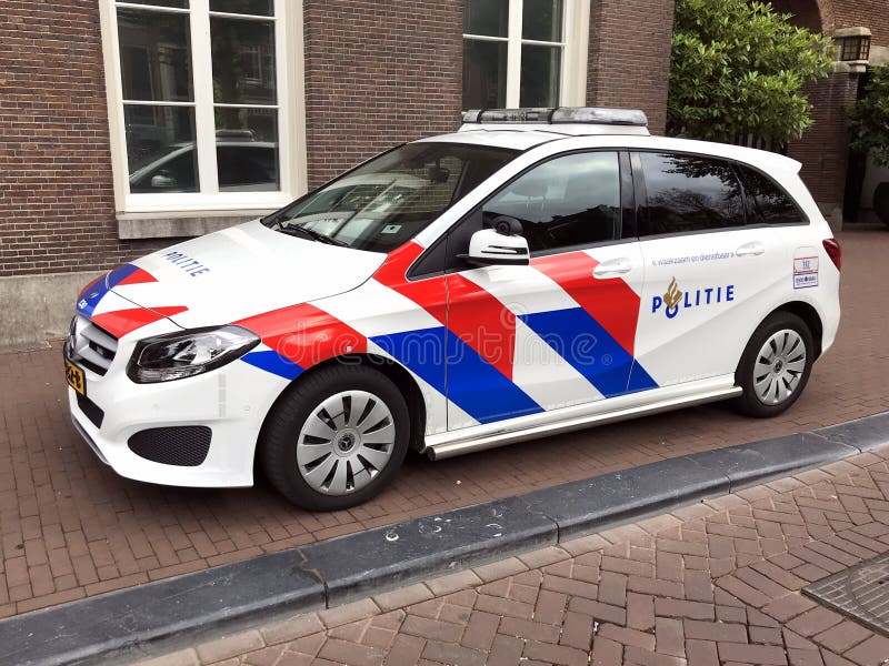 New Dutch national police car stock images New Dutch national police car stock images