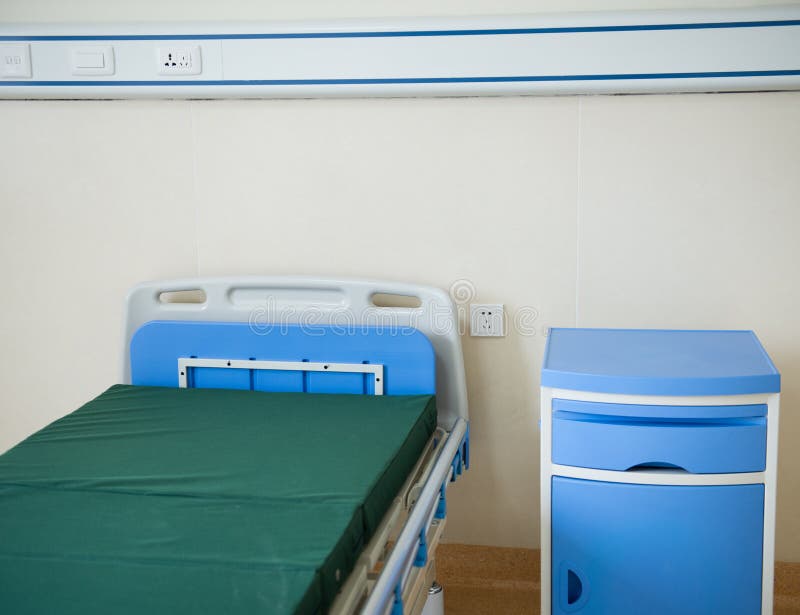 New empty hospital room stock image