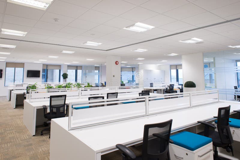 New Empty Office stock image