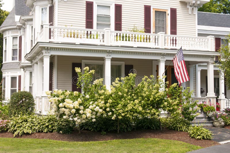 New England husfarstubro arkivfoton New England husfarstubro arkivfoton