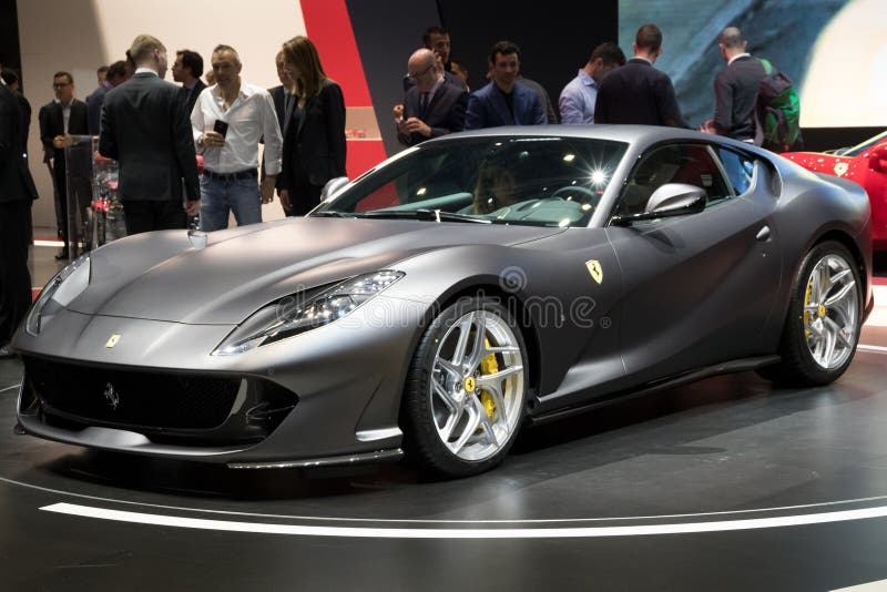 New Ferrari 812 Superfast sports car