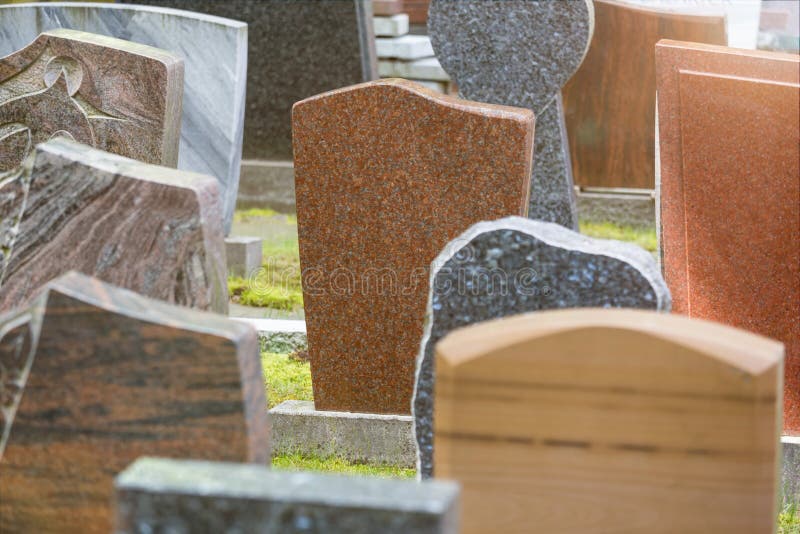 New grave stones stock image. Image of clean, tombstone 93950301