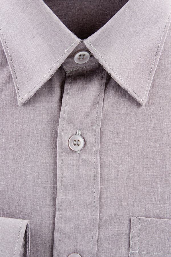 New gray business shirt stock image. Image of objects - 21088357