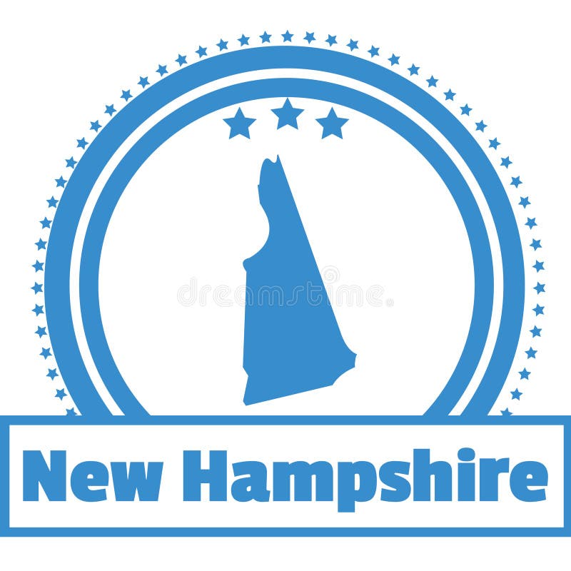 Us State Shapes New Hampshire Stock Illustrations 10 Us State Shapes