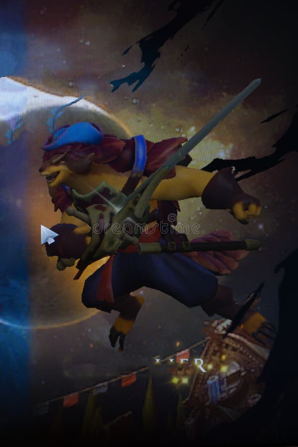 New Hero Dota 2 Pangolier Editorial Stock Photo. Image Of Character -  105396498