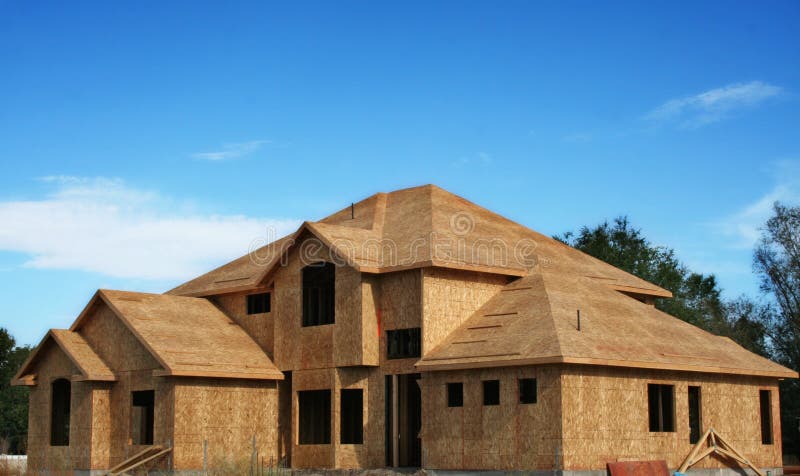 New Home Construction stock images