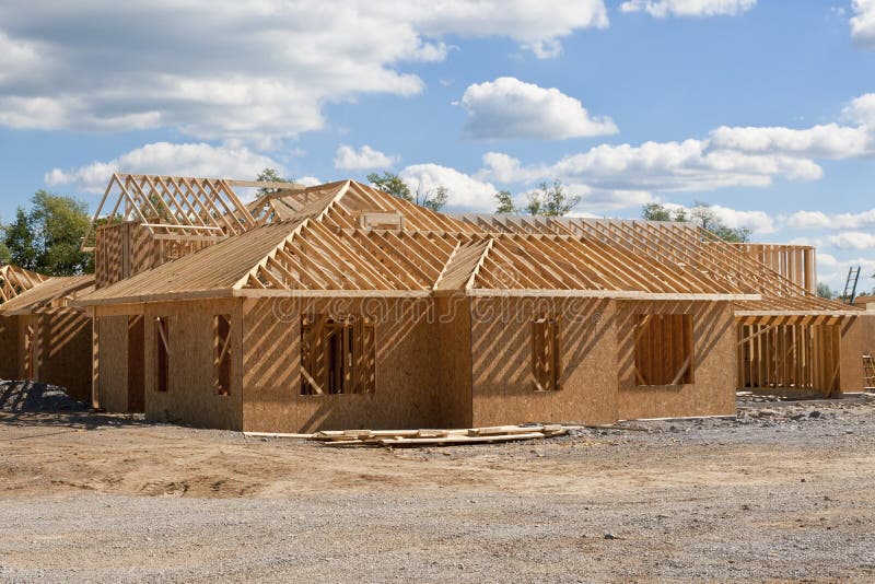 Home under construction stock photo. Image of boyton - 38876516